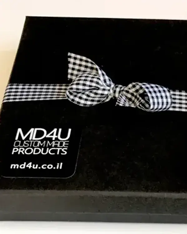 קופסת המתנה של MD4U עם סרט